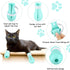 Cat Muzzle for Grooming Cat Adjustable Hood with Paw Covers, Kitten Breathable Anti Bite Muzzles Anti Scratch Boots