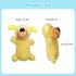 2PCS Squeaky Dog Toys, Squeaky Dog Chew Toys Bear Plush Dog Toys to Keep Them Busy, Built-in a Squeaker Interactive