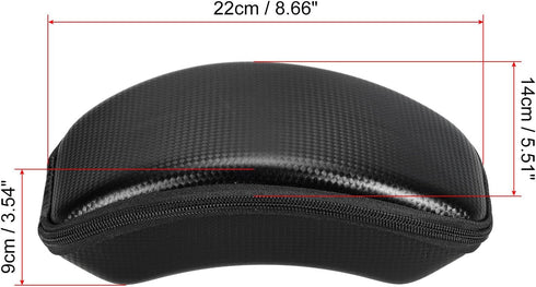 PATIKIL Hard Ski Goggle Cases, EVA Sports Glasses Case for Shockproof Snowboard Goggles