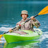 Paddle Leash Safety Bungee Rod Holder with Innovative Gel Grip for Kayaking, Canoeing Gear
