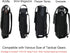 OC Spray Pouch MOLLE - Tactifans MK3 OC Spray Holder for Duty Belt, Tactical Accessories