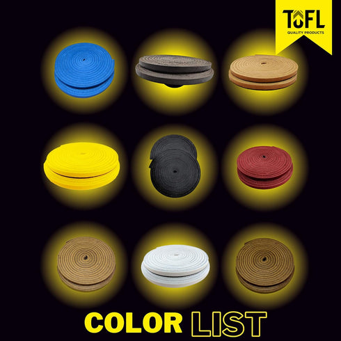 TOFL Mitt Lace Glove Repair Lacing for Softball and Baseball Gloves | Leather Laces for Catchers | No Lacing Needle