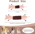 Plush Squeaky Dog Toys for Dogs, Interactive Dog Tug of War Toy for Small/Medium/Large Breed (Pig)