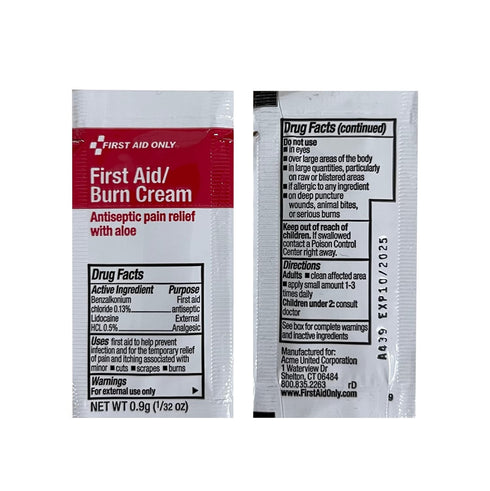 First Aid Only 6060 All-Purpose Emergency First Aid Kit, 10-Person, 57 Pieces for Home, Worksite, Car