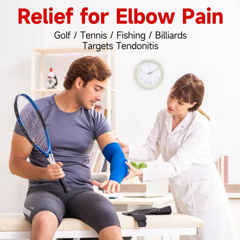 FitBeast Flex Therapy Bar, Ideal for Relieving Tendonitis Pain & Improving Grip Strength for Physical Therapy