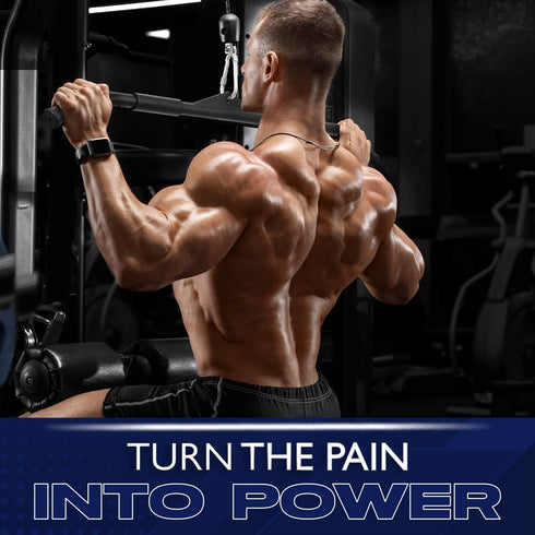 Yes4All Wide Grip Curl LAT Pull Down Bar Attachments - Rubber Handgrips/Curl Bar/Press Down for Cable Pulley System