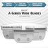 Raptor Series A Wide Blade - Professional Grade Dog Clipper Grooming Blade, Detachable, Stainless Steel