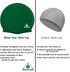 Water Gear Silicone Adult Swim Cap, Flexible Unisex Waterproof, Great for Short and Long Hair