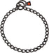 HS HERM. SPRENGER GERMANY Black Stainless Steel Choke Dog Training Collar, No-Pull Slip Chain for Small Medium Large