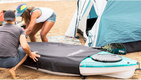 Pelican Cockpit Drape for Kayak Up to 34 Inches, Keep Dust, Sand & Spider Webs Out of Sit-in Kayak