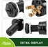 Roykaw Golf Cart Ignition Switch and Key for Club Car DS 1996-Up Models, Replaces OEM # 101826301