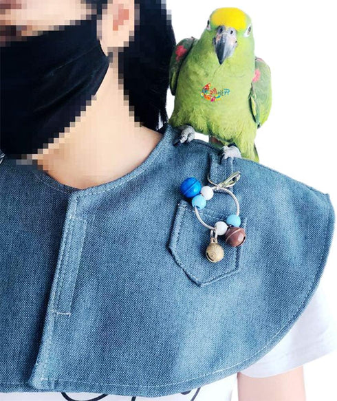Bird Poop Shoulder Protector, Anti Scratching Shawl for Veterinarians, Pet Shop Employees, and Bird Handlers