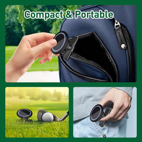 XIEACHUR 360 N52 Golf cart Phone Holder Magnetic, Phone Holder for Golf cart,Universal Phones Degree Adjustable