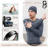 PJIVE Counter, IP68 (Black,Size10 Smart Ring for Men, Fitness & Activity Tracker with Blood Pressure/Heart Rate