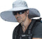 Peicees Super Wide Brim Sun Hat for Men and Women, Fishing Bucket Hat, Safari Cowboy Hat