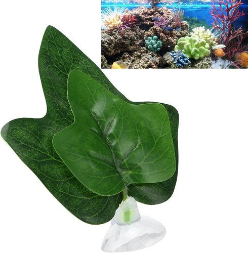 Tnfeeon Betta Spawning Grounds, Betta Fish Hammock Leaf for Resting and Breeding, Fish Tank Decoration