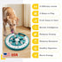 2 3 KADTC Dog Puzzle Toy, Large Size, Levels of Step-by-Step Challenge, Ways to Play Beginner to Advanced Slow Feeder