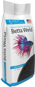 Aqua Natural Betta World - Diamond Black Quartz 1lb, Gravel/Rocks/Substrate for Fish Tank/Bowl