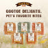 1 lb (Pack 3) Gootoe Soft Dog Treats, Chicken Jerky - Dog Training Treats; High-Protein, Gluten-Free, Soft Jerky