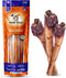 Raw Dog Bully Sticks All-Natural Dog Treats, 12 inch Monster Size, 3