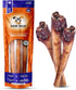 Raw Dog Bully Sticks All-Natural Dog Treats, 12 inch Monster Size, 3