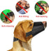 ewinever 5Pcs/Set Adjustable Breathable Dog Muzzles, Small Medium Large, Anti-Biting, Anti-Barking, Safety Protection