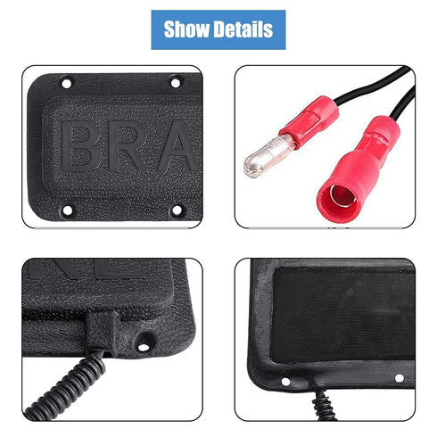 Golf Cart Brake Light Switch Pedal Mount for Club Car, EZGO, Yamaha Golf Carts