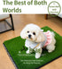 Zalhyrox 2025" Grass Pad for Dogs Potty, Pee Pad, Reusable & Washable Dog Pee Grass, Indoor Dog Potty Pad Artificial