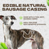 8oz/226g Soft Dog Treats, Chicken Jerky Wrapped Chicken Sausage, Rawhide Free Dog Chews High Protein Low Fat Training