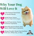 Small Breed Dog Treats - Very Berry, 3oz, Soft & Chewy, Antioxidant Rich, Training & Little Rewards