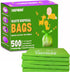 Baby Diaper Bag Disposable Biodegradable Unscented Easy Tie Handles (500 Bags) Made