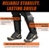 Frelaxy Waterproof Snake Gaiters, Adjustable Snake Guard Chaps for Lower Legs, Snake Bite Protection for Men & Women