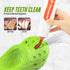 Dog Toys for Aggressive Chewers, Indestructible Natural Rubber Chew Toy with Bleef Flavor for Large Dogs (Green)