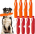 Blueweenly 8 Pcs Dog Bumper Toy for Water Retrieving Plastic Puppy Training Dummy