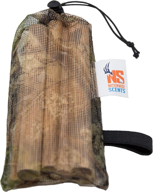 Nationwide Scents Deer Grunt Call and Rattle Bag Combo - Durable All-Weather Hunting Calls for Whitetail