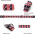 Lionheart Glory American Flag Dog Collar, Heavy Duty Adjustable Patriotic Collar for Small Dogs, Independence Day Gift