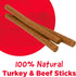 Country 25 oz Kitchen Beef & Turkey Meaty Sticks Soft Chew Dog Treats, Great Tasting, Made with Real Beef & Turkey