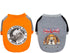 Bulldog Dog Clothes Sweater for Pets, Dog Clothing in Orange (L)