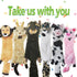 SHARLOVY Dog Squeaky Toy No Stuffing 6 Pack, Durable Chew Plush Cute Animals for Small Puppy Teething Pet
