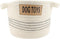 Midlee Small Dog Toy Rope Cotton Basket