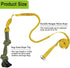 Dog Bungee Tug Toy, Durable Interactive Rope Toy Hanging from Tree for Small, Medium, Large Dogs, Outdoor Tug of War