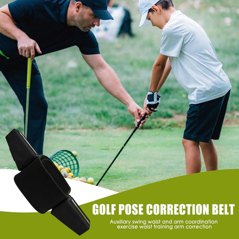 Generic Golf Swing Aid - Alignment Waist Band Gadgets - Golf Trainer Belt,for Adult Teenager Men Women Athlete Beginner