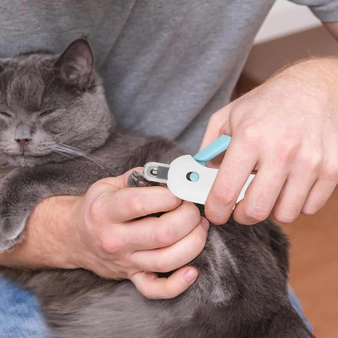 IFIAM Trimmer Adjustable Cat Nail Clipper to Avoid Excessive Cutting, Cat Nail with Nail File, Pet Nail Clippers