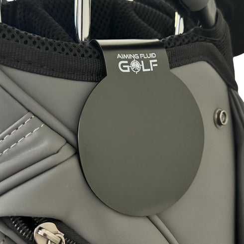 Magnetic Golf Bag Landing Pad – Metal Hub for Easy Grab-and-Go Golf Gear, Includes Free Utility Pouch