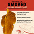 Barkworthies USA Hickory Smoked Chicken Jerky Dog Treats, 4 oz, All Natural, High Protein Real Chicken Breast