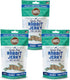 Smart Cookie Single Ingredient Rabbit Jerky Dog Treats, 100% Meat, Grain Free, 3 oz, Pack of 3