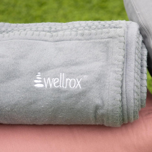 Yoga Blanket 100% Indian Cotton - Perfect for Restorative Yoga, Meditation, Relaxing, and Renewing