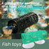 Bingche 8pcs Hammock Betta Fish Tunnel Hollow Hideout Cave Resting Tube Tank Aquarium Decor for Small Shrimp