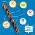 12" (5 Jack&Pup Braided Gullet Sticks for Dogs | Esophagus Dog Treats | Single Ingredient Beef Sticks Ct)