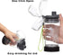 Kids Water Bottle with 3D Glowing Unicorn Illusion LED Light - 14 oz - Creative Gift for Girls